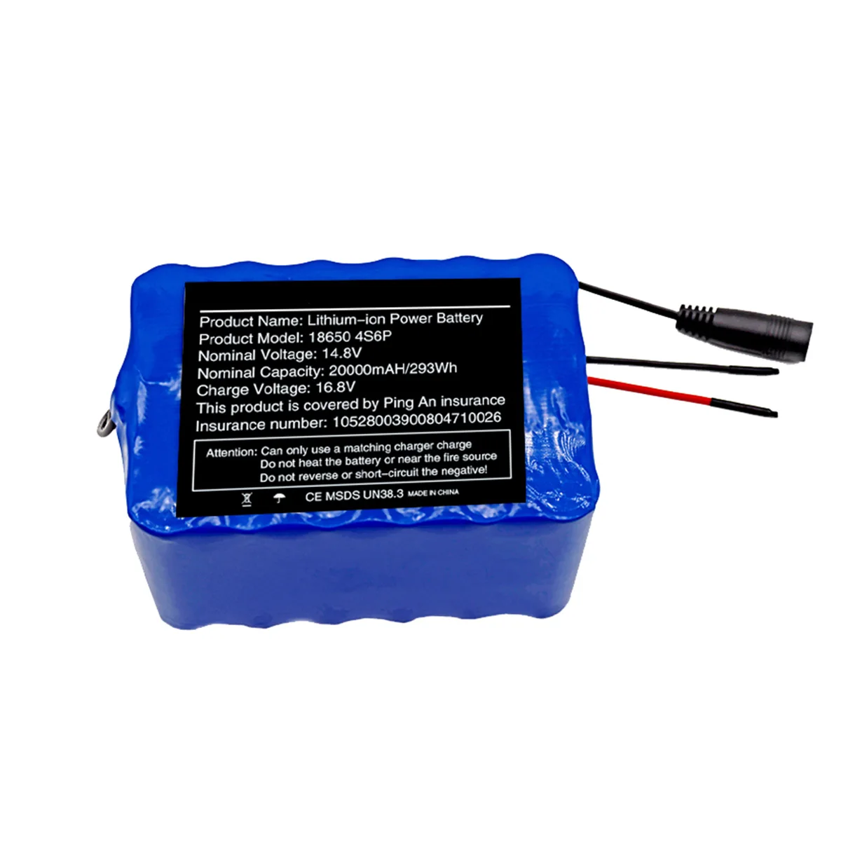 14.8v 6.0a 18650 Lithium Battery Pack 4s2p 6000mah Built-in 10a Bms For  Bluetooth Speakers And Night Fishing Lights - Battery Packs - AliExpress