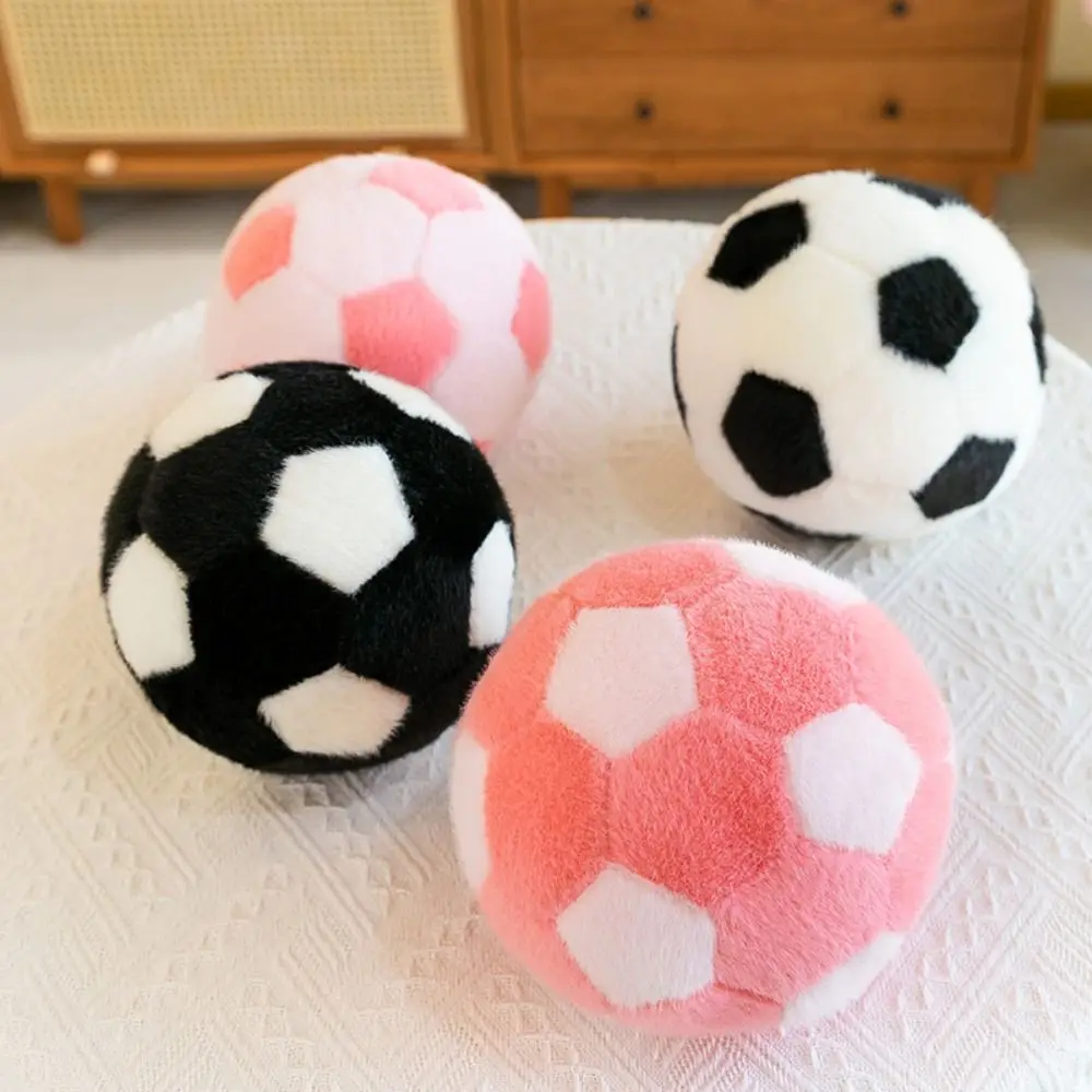 Lovely Ball Shape Soccer Ball Throw Pillow Soft Stuffed Football Throw Pillow Doll 13/20cm Ins Football Children Toys