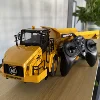 Huina 1553 1/18 Rc Truck Dumper Excavator Crawler 9Ch 2.4G Radio Controlled Car Electric Vehicle Tractor Model Toys for Boy Gift 2