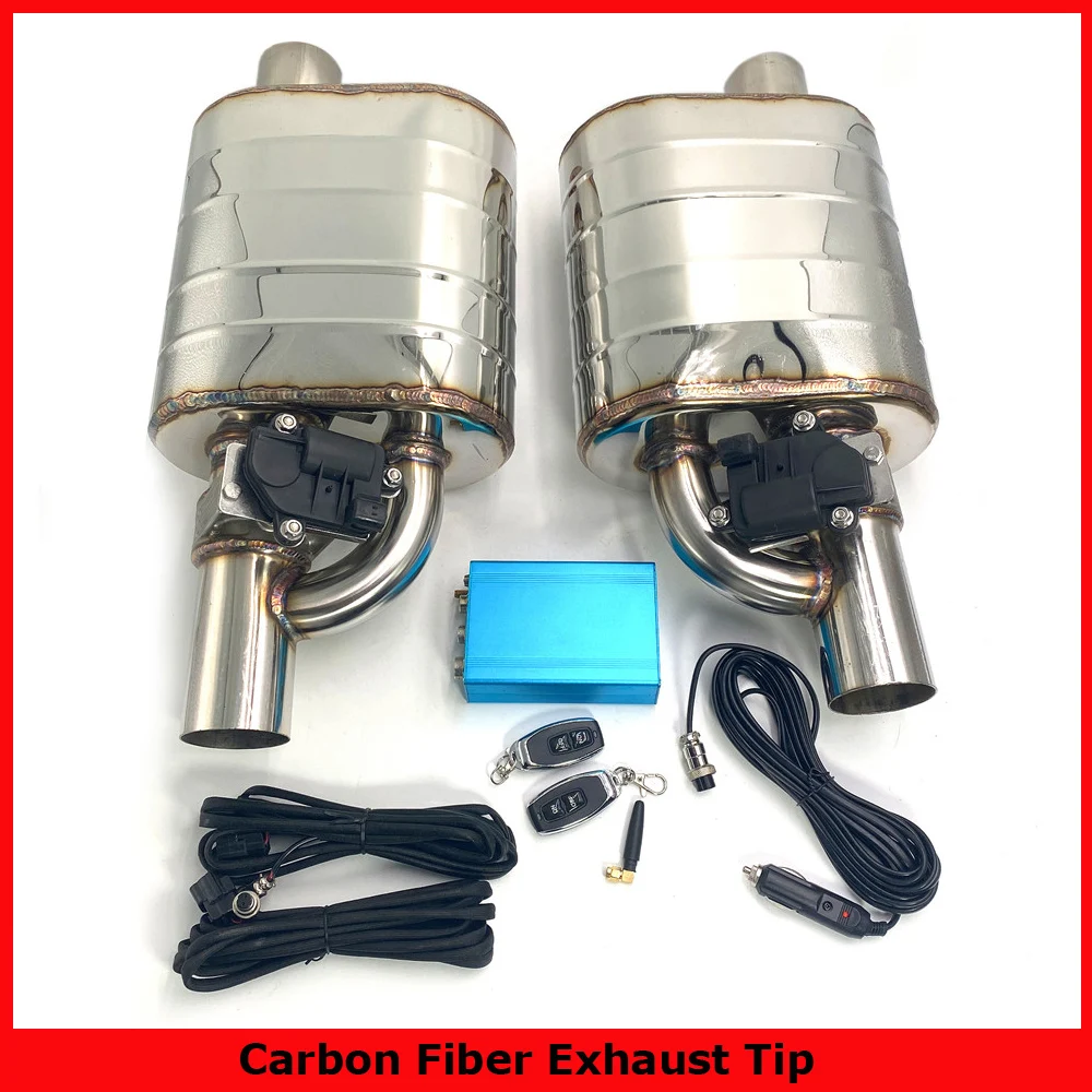 Electronic Exhaust Valve Muffler System Remote Control with Bypass