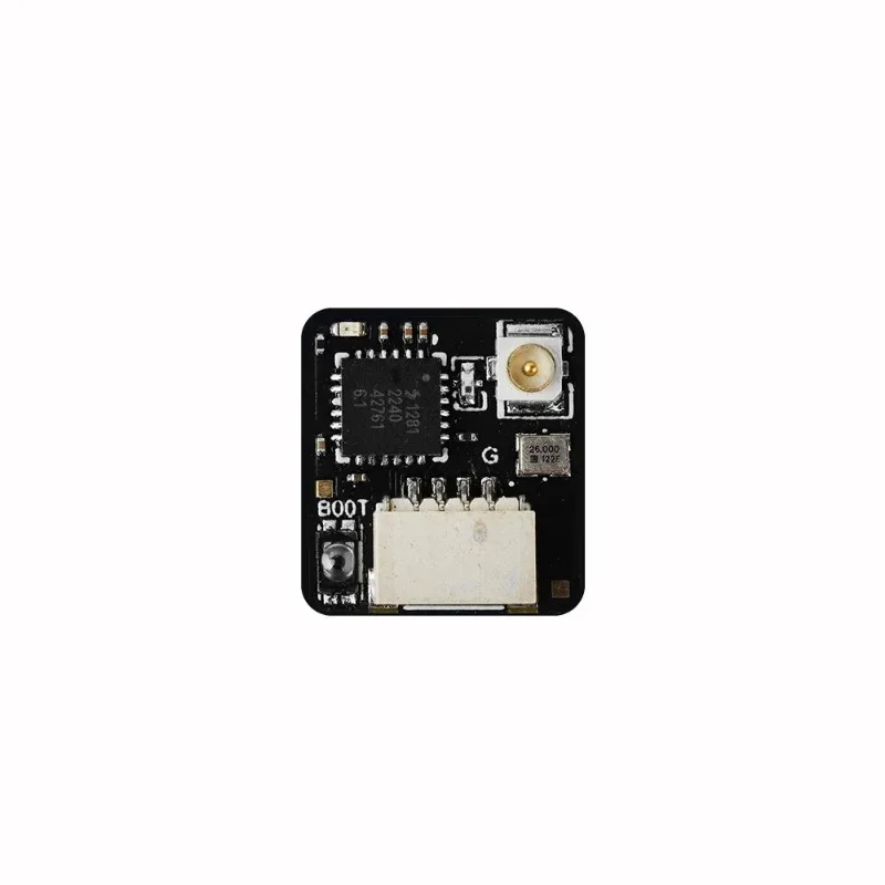 Récepteur HGLRC ELRS 2.4G 500Hz installé sur un drone FPV, prêt pour le vol longue portée