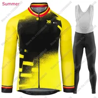 Belgium Team 2025 Flanders Tour Cycling Jersey Set Mens Wingbeat-Clothing Road Bike Suit Mountain Bicycle Shirt Bib Shorts MTB 2