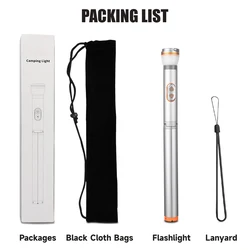 High - Lumen Telescopic Camping Lantern with Remote Control and Rechargeable Battery (CP.WL22)