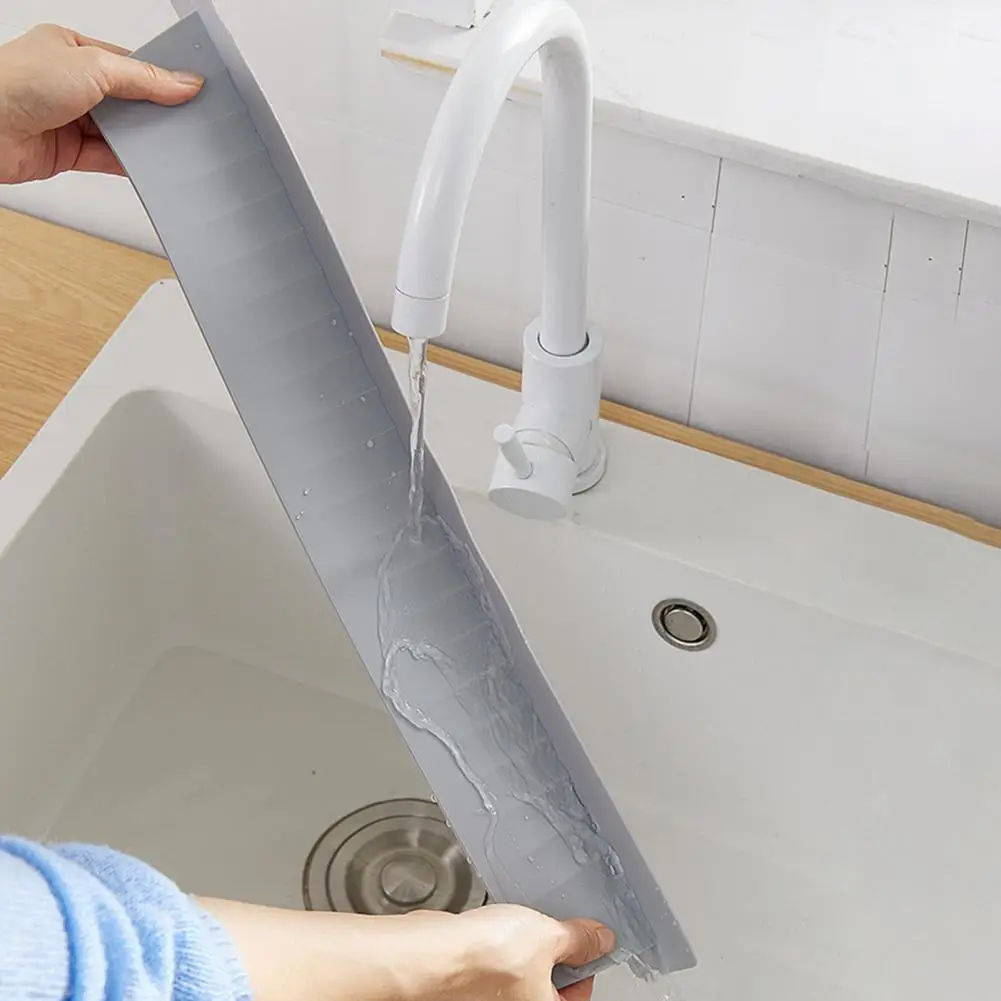 

Прочная легкая антидеформирующая сильная Адсорбция для кухонной раковины антибрызговая Панель перегородка для воды защита от брызг для раковины