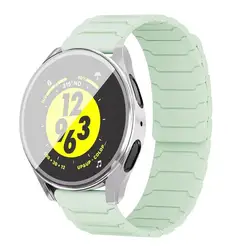 Enhanced Magnetic Silicone Strap and TPU Protective Cover - Galaxy Watch 6 40mm (MGS)