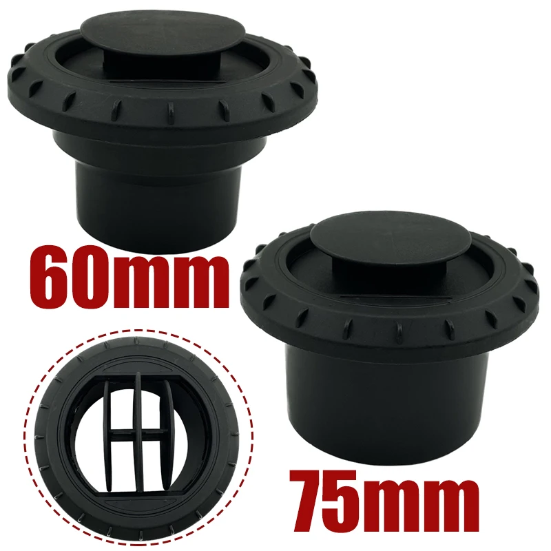 Warm Air Vent Outlet Rotatable Air Diesel Heater Conditioner Pipe Outlet Connector for Car Truck VAN Camper 2X