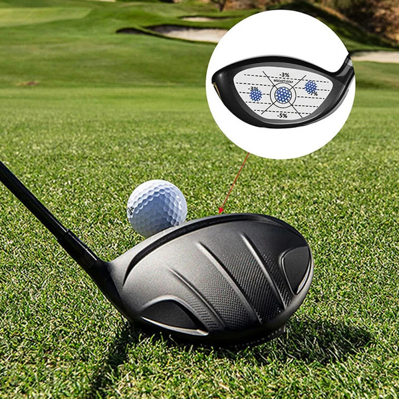 

10Pcs Golf Impact Stickers Sticker Oversized Labels Roll Balls Hitting Recorder For Men Women Golf Practice Accessories