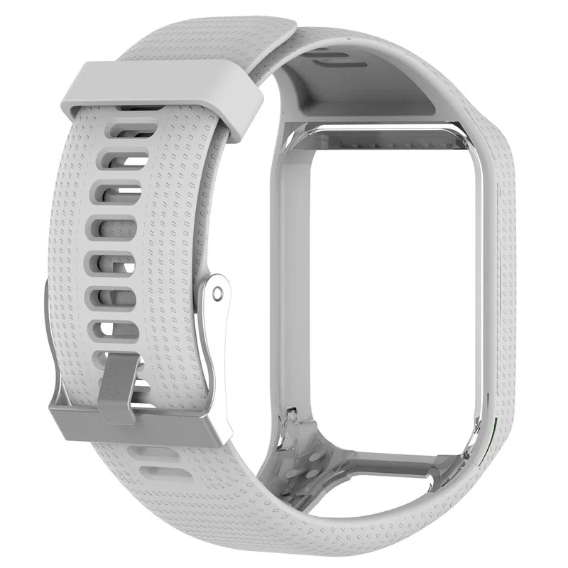 Silicone Replacement Wrist Band Strap For TomTom Spark Runner 2 3 Spark3 Cardio Music GPS Watch Bracelet For Adventunrer Golfer2 