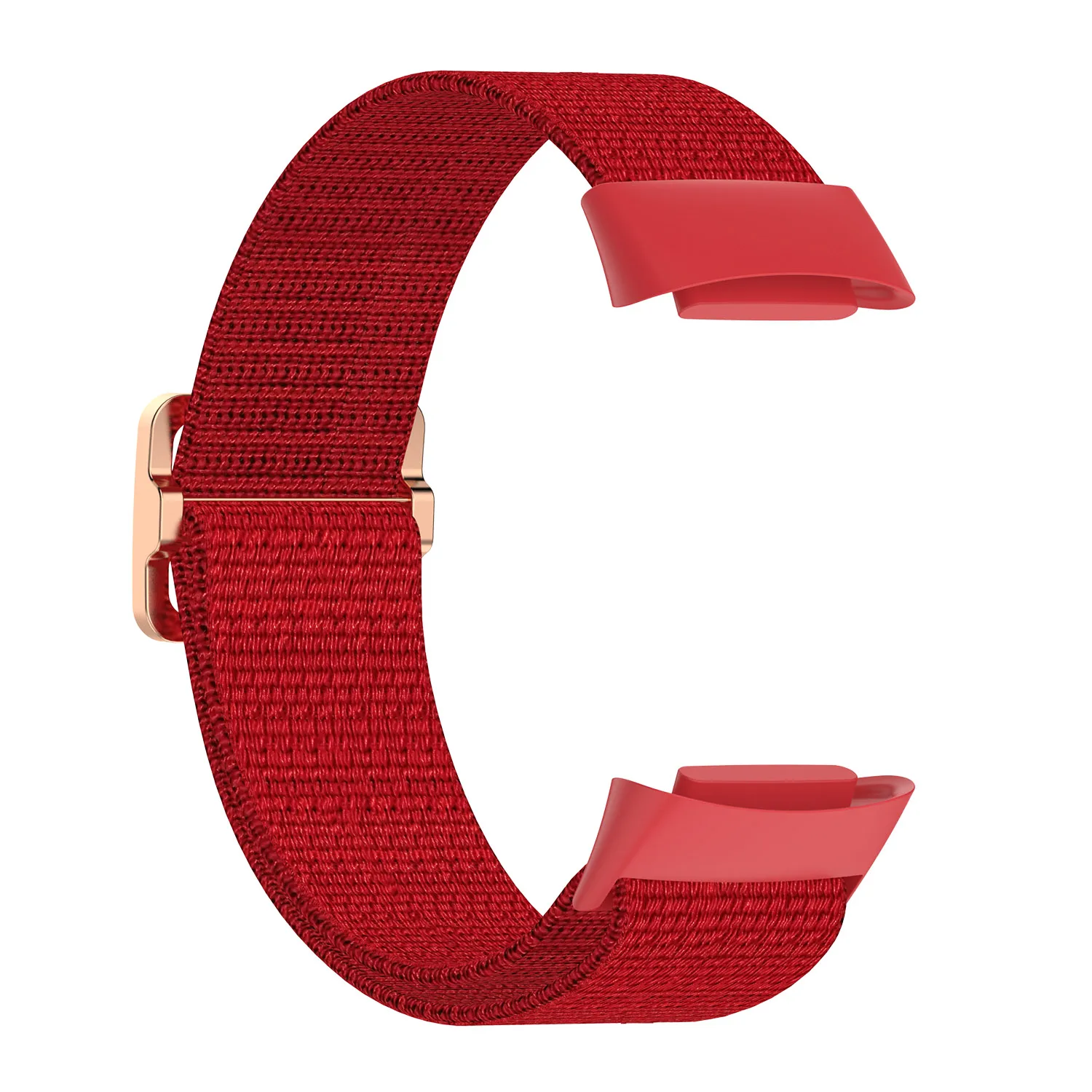 Nylon Strap For Fitbit Charge 5 Elastic Braide Bracelet Loop and Two color Silicone band For Fitbit Charge 5 pulsera Bracelet 