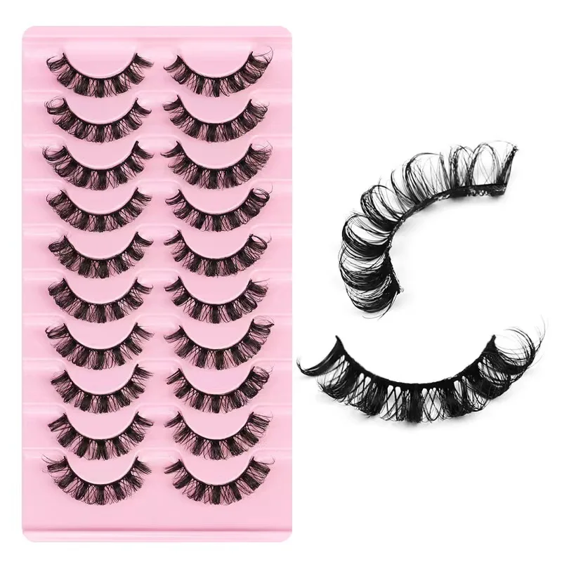 Eyelash Extension Eyelash Extensions Eyelash Extension Lashes Fake Eyelashes False Eyelashes 5/10Pairs 3D Mink Lashes Natural Eyelashes Dramatic False Eyelashes Faux Cils Makeup Eyelash Extension