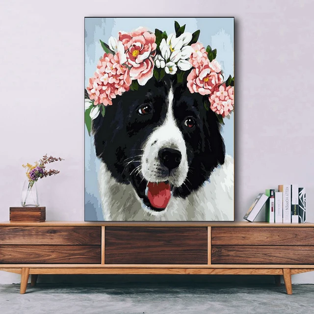 DIY 5D Diamond Painting Dog Animal Mosaic Picture Rhinestone Full  Circle/Square Embroidery Cross Stitch Art Home Decor Gift - AliExpress