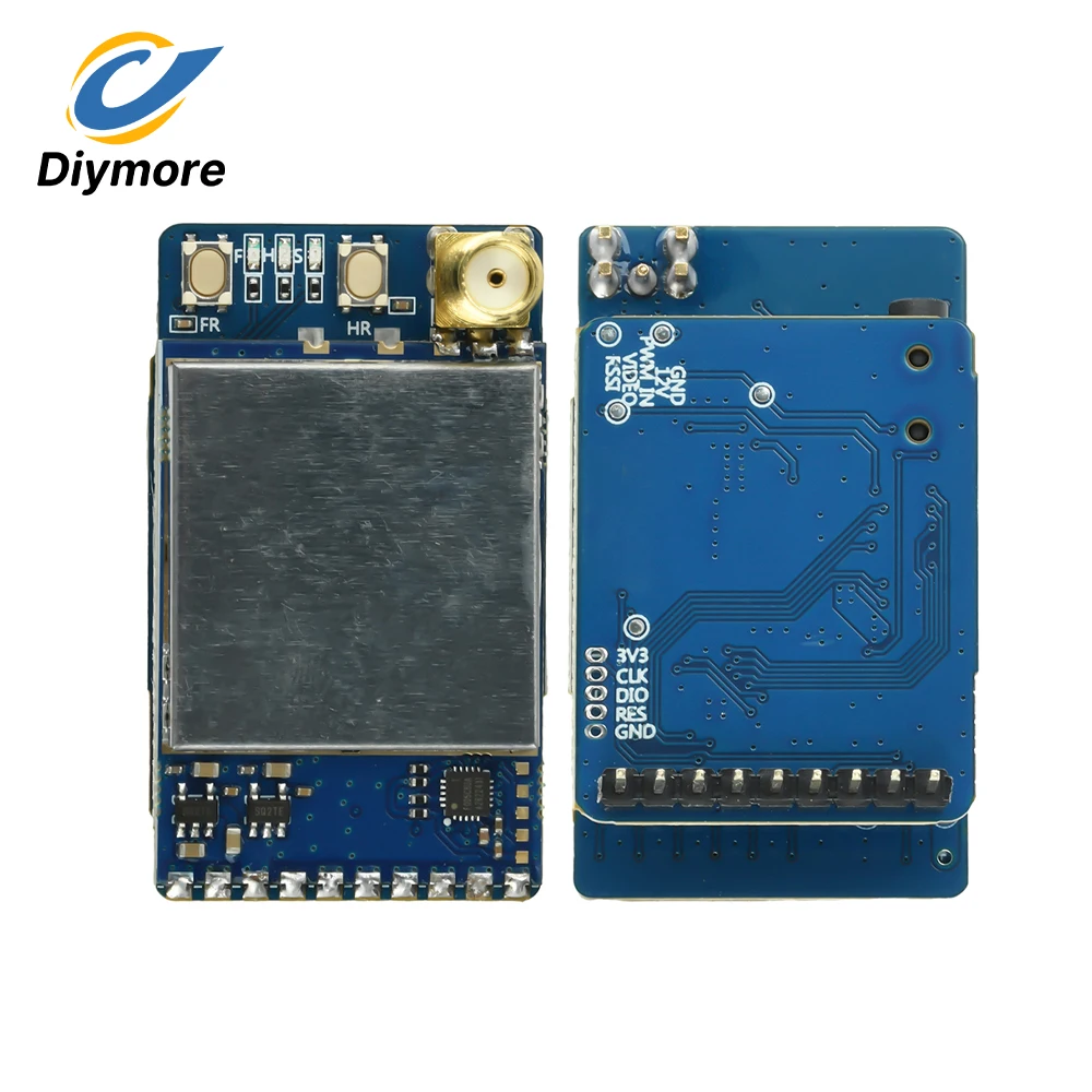 Module récepteur vidéo FPV VRX-3301 3.3GHz 64 canaux pour goggles
