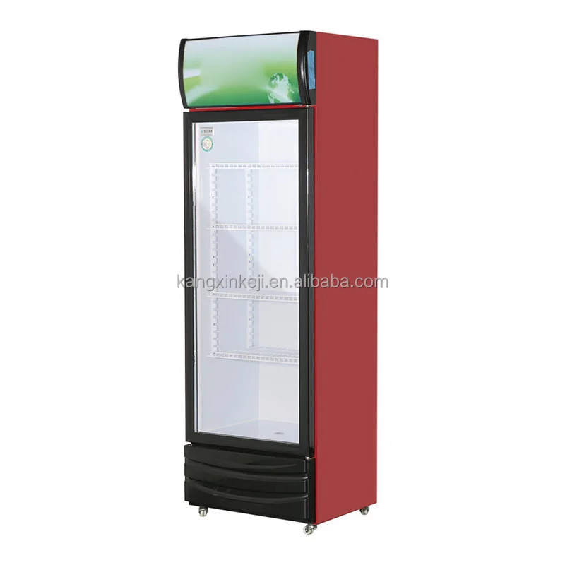 New Type Commercial Single Glass Door showcase Refrigerators