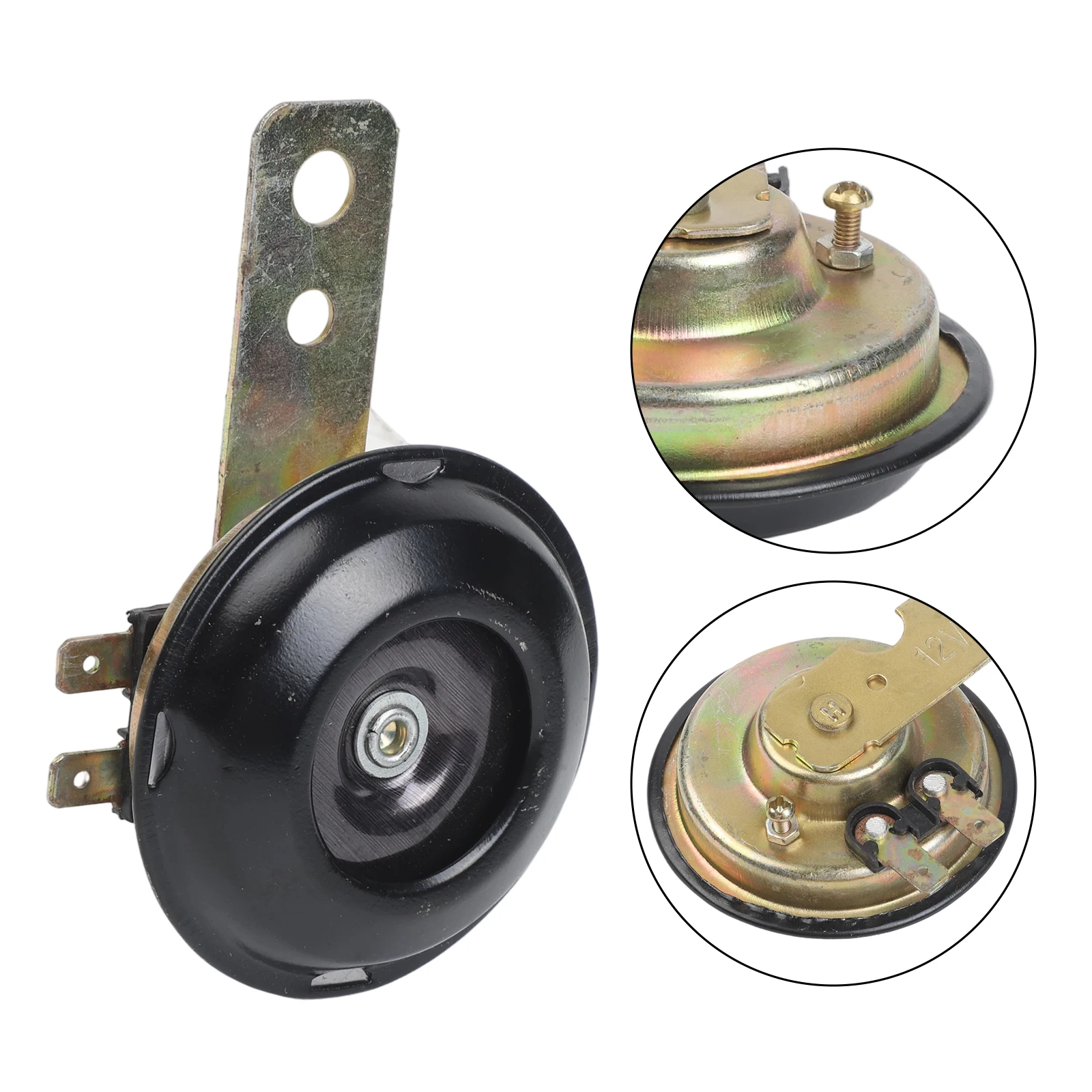 12V 105dB EL22222222222222222 전기 오토바이/모터바이크 경적 액세서리, 대부분의 스쿠터, ATV, 바이크, 베스파, 고카트에 적합