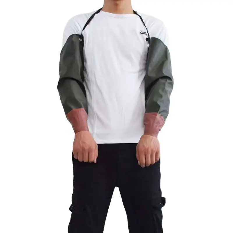 

Labour protection rubber long sleeve men more wear-resisting extended a sleeve waterproof and oil sleeves