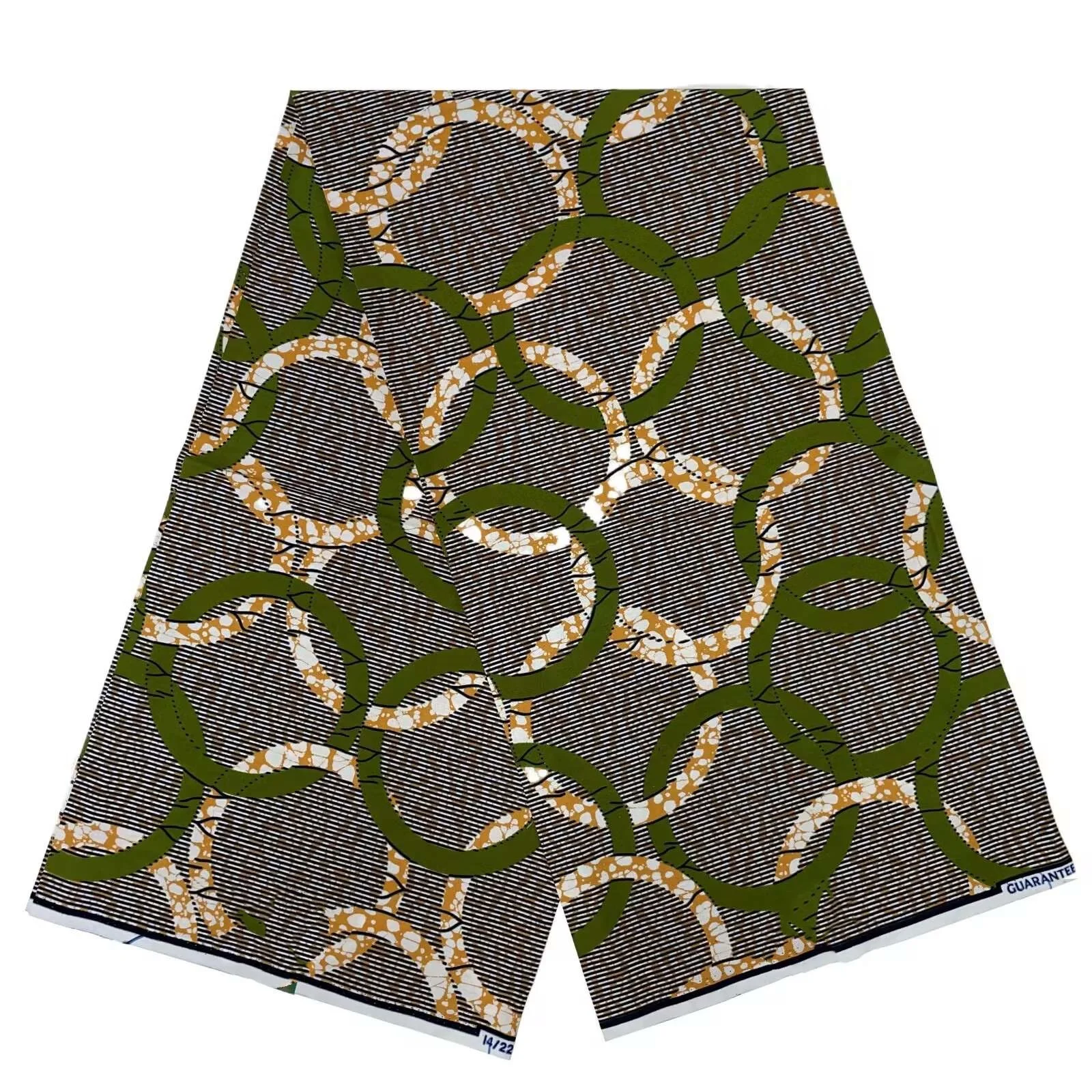 New Design 100% Cotton Top Quality Holland Wax African Fabric For Wedding Dress Making Craft Loin cloth T8