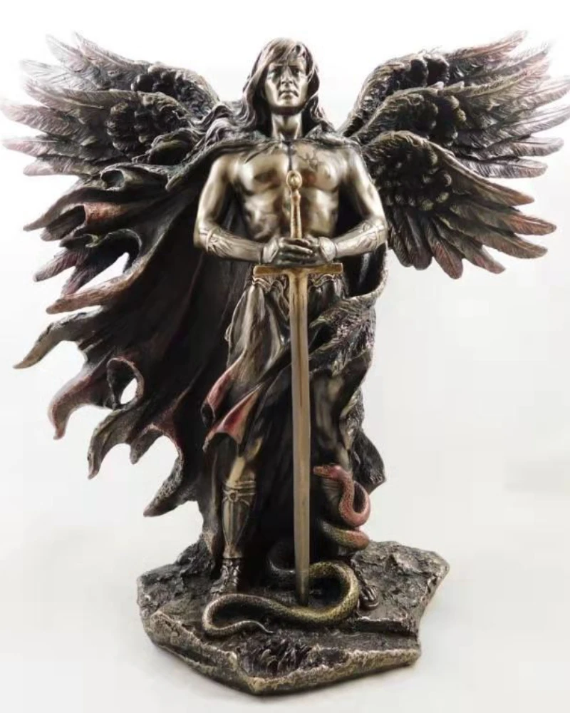

New Popular Resin Handicraft Garden Sculpture Creative Theme Faith Ornaments