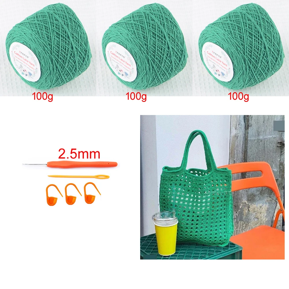 Unfinished Hand Bag Crochet Kit DIY Shoulder Bag Crocheting Kits Gift Knitting Kits Toy Handmake Accessories