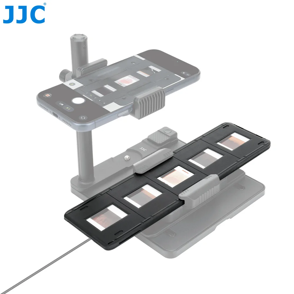 JJC 35mm Film Slide Mount Holder for Film Digitizing Adapter 35mm 120mm Negative Holder Guide Clip Slide Scanner Accessories