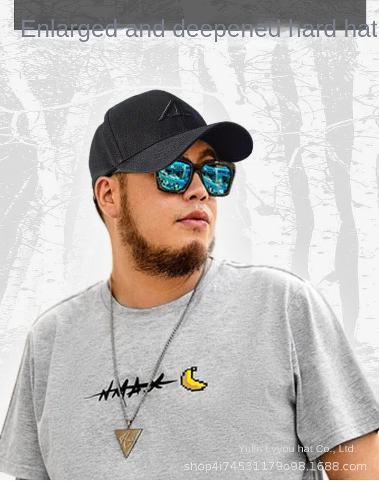

Large Size Hat Baseball Cap Large Head Men Women Male Spring Outdoor Autumn Cotton Hard Top Increase Deepen Big Sports Fashion