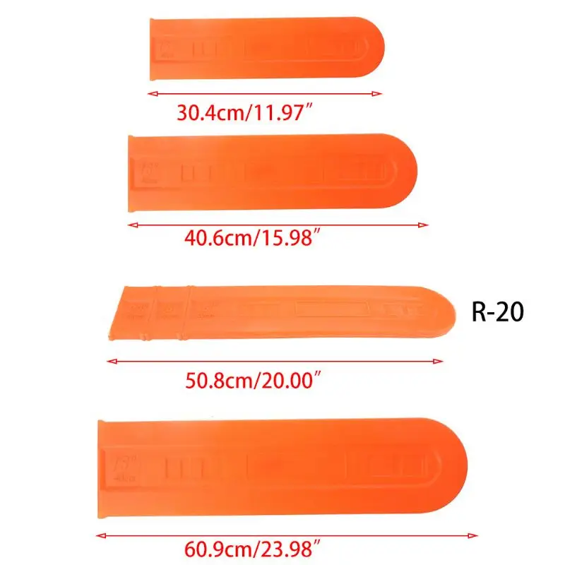 4/8/12/16/20/24inch Chainsaw Bar Cover Guide Plate Protector Chain Guard Case For Agriculture Supplies S05 19 chainsaw spare parts