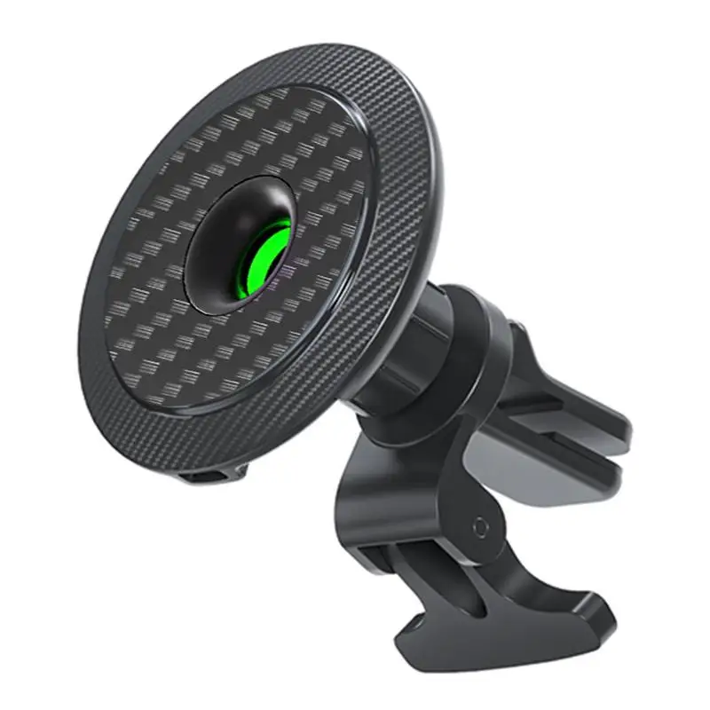

Car Magnetic Wireless Charger Large Capacitor Car Fast Charger Bracket For Car Air Vent And Dashboard
