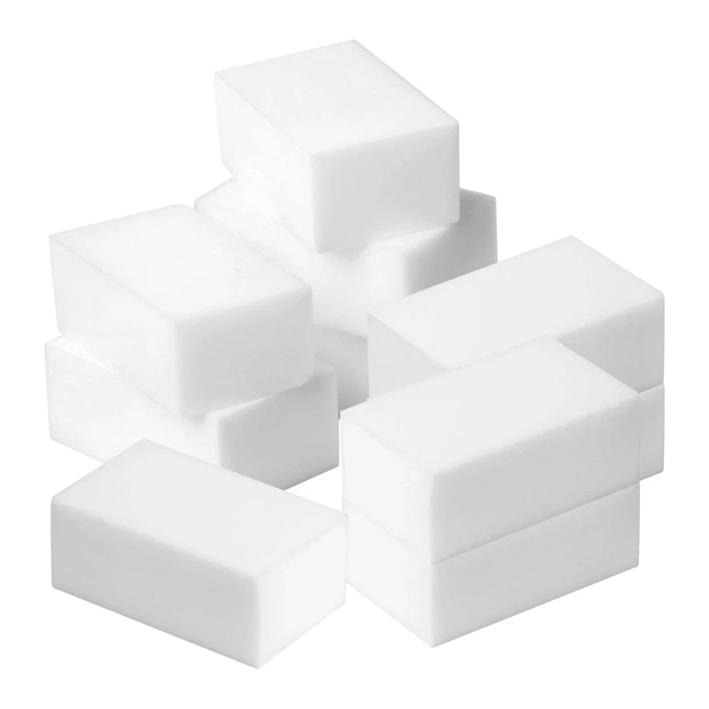 

10 Premium Thick Magic Cleaning Sponges - Chemical Free Stain Removal For Household Cleaning Individually Trimmable