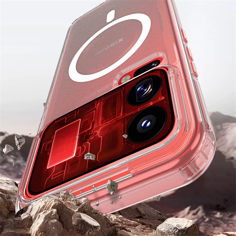 Xiaomi Mi 18 Pro Max Slim Clear Magnetic Protective Case