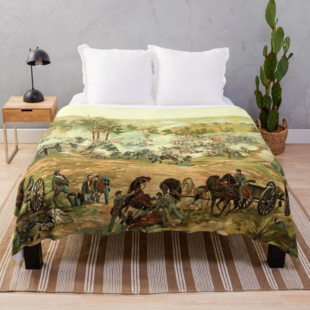 

Gettysburg Throw Blanket cosplay anime Blankets For Baby Flannel Blankets