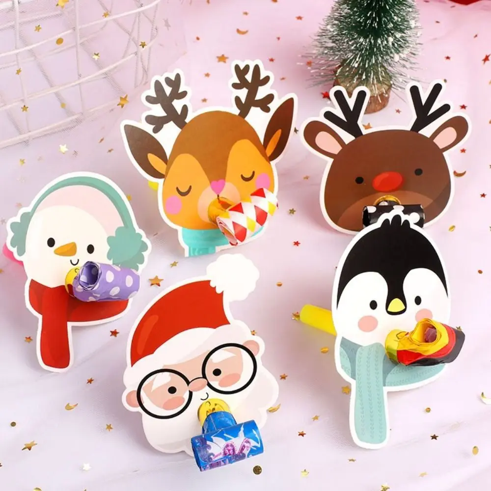 

4 шт., детский Рождественский Рог Санта-Клауса