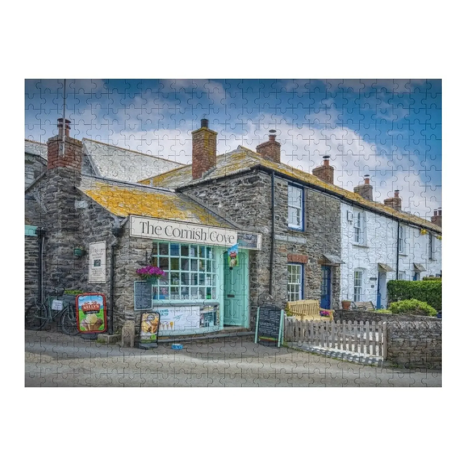 

The Ice Cream Shop Jigsaw Puzzle Custom With Photo Anime Puzzle