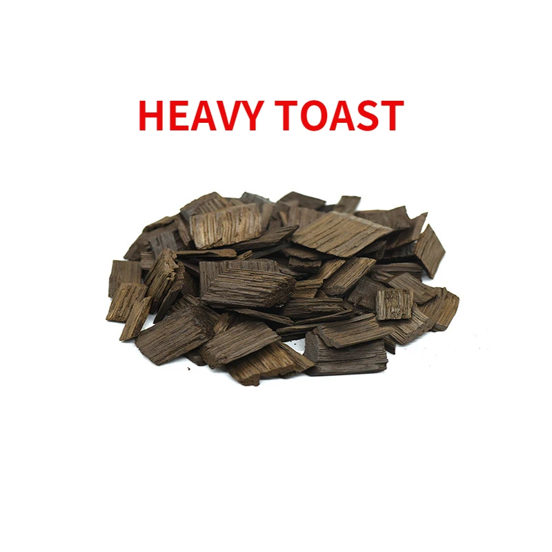 Toasted Oak Wood Chips 100g for Home Brewing Ageing Alcohol Beer Wine Whiskey Brandy Provide The Flavor Of Barrel toasted oak wood chips