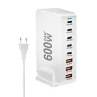 NEW 600W Gan Fast Charge 3.0 USB Type C Fast Charger Mobile 8-port 5C3A PD Charger  Convenient To Carry Tablet Charger - Image 6