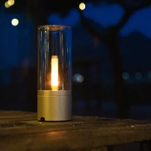  2022 New Yeelight Candle Lamp Dimmable 1800K Stepless Dimming For Home Dating Atmosphere Light Type C Rechargable Ambient Light 