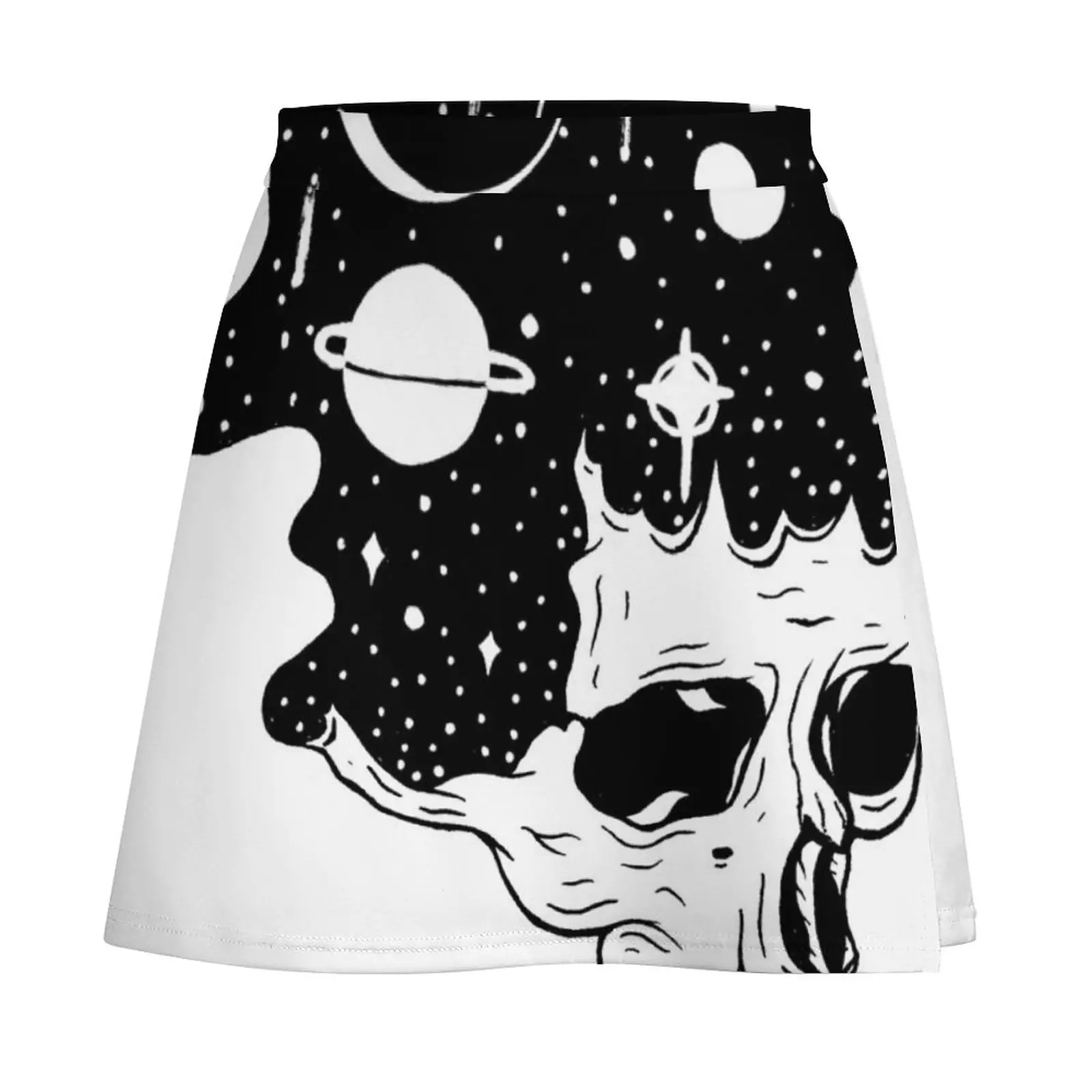 Space Brains Mini Skirt skirt for women clothes for woman fashion