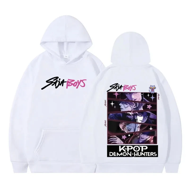 Kpop Demon Hunters Long Sleeve Hooded Hoodie