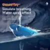 Rc Submarine Shark Boat 2.4G Radio Controlled Boats Waterproof Diving Toy Simulation Model for Kids Boys Girls Children's Gift 2