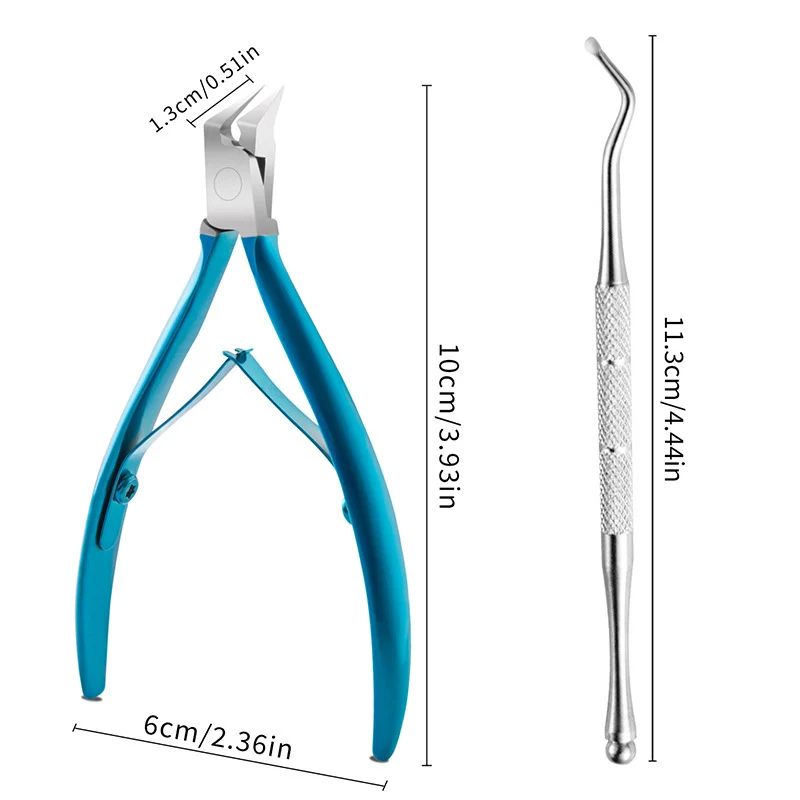 Toe Nail Clipper For Ingrown Or Thick Toenails Toenails Trimmer Professional Toenail Nipper With Stainless Steel Supe toe nail clipper nail clippers