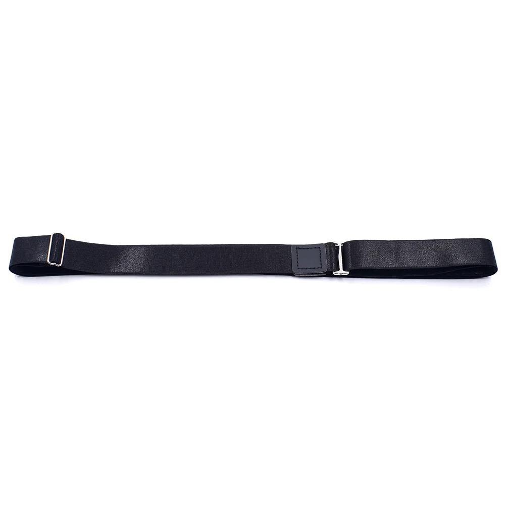 

Shirt Stay Belt Shirt Holders Shirt Lock Undergarment Belt Adjustable Anti- for Men ( Black )