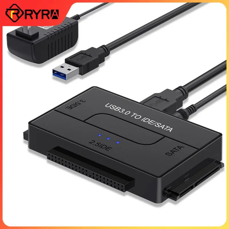 

К адаптеру USB 3,0, Переходник кабеля для жесткого диска для универсального 2,5/3,5 дюйма SATA и IDE HDD/2,5 дюйма SSD