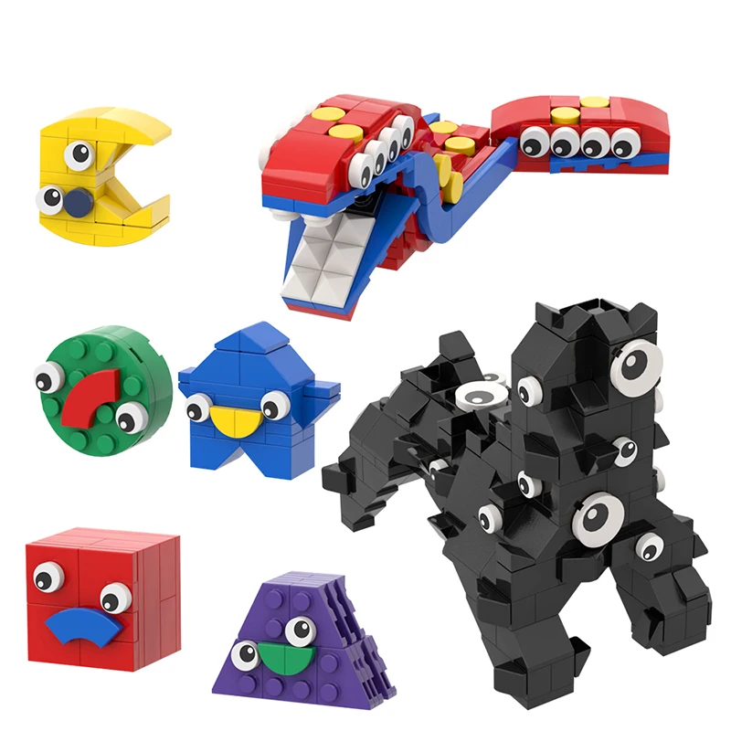

MOC Circus Monster Troupe Building Blocks Set New Cartoon Multi Characters Model Brick Toy Suit Children Christmas Birthday Gift