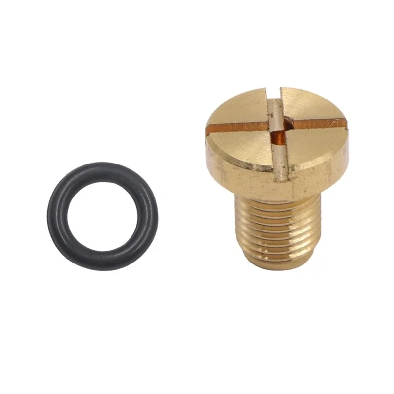 Coolant Expansion Screw Durable Brass Coolant Expansion Screw Reliable Water Drainage Screw 17111712788 Replacement Suitable for E36 E39 E46
