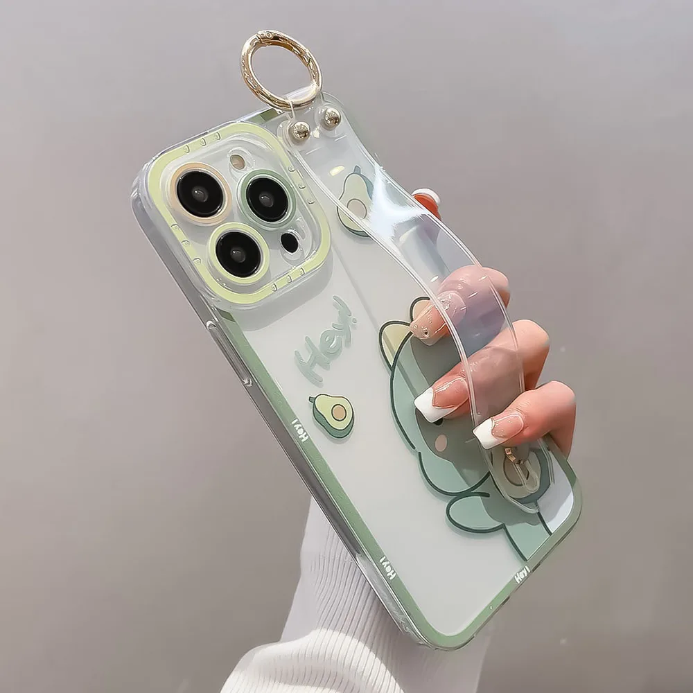 SoCouple Dinosaur Wrist Strap Holder Phone Case