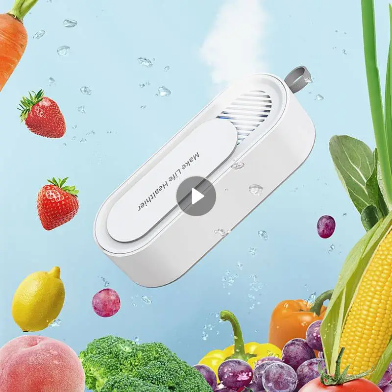 Food purifier vegetable and fruit cleaning tool Protable Fruit Vegetable  Washing Machine Capsule Shape Wireless Food Purifier - AliExpress
