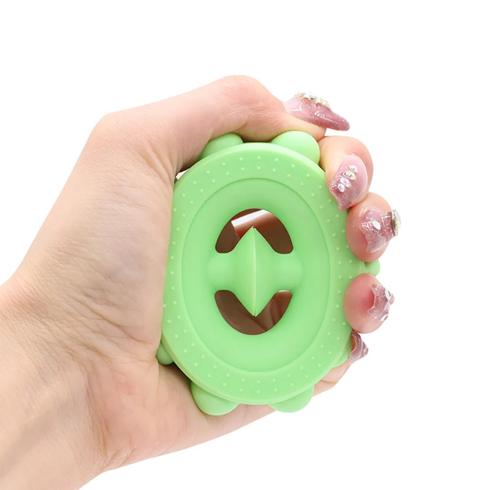 New Gripper Anti Stress Finger Hand Grip Relief Stress Fidget Toy Adult Child Simple Dimple Stress Silicone Toys Decompression 5