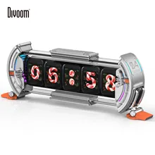  Divoom Times Gate Pixel Art Gaming Setup Clock with Smart App Control, 128x128 IPS Screen Display – Perfect Home Desktop Decor 