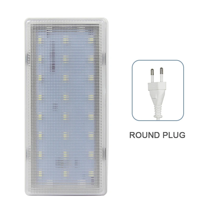 Emergency Light Wall-mounted Rechargeable Emergency LED Light Portable Handheld Emergency Lighting Flashing light for Home Use