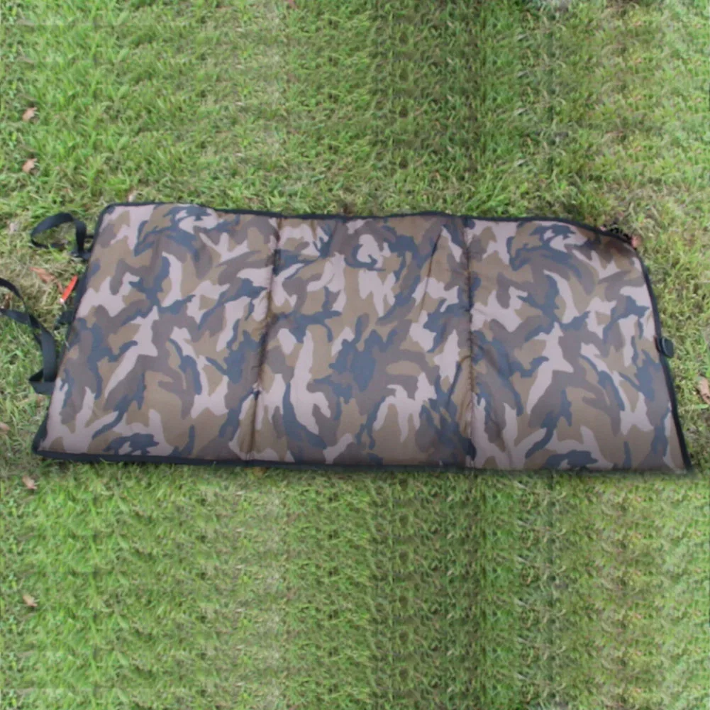 Tapis décrochage pêche carpe pliable - Équipement randonnée pêche pour session extérieure