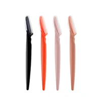 5pcs/set Eyebrow Trimmer Portable Blade Shaver Safe Eye Brow Razor Face Body Hair Removal Shaver Blades Pre Makeup Beauty Tools 1
