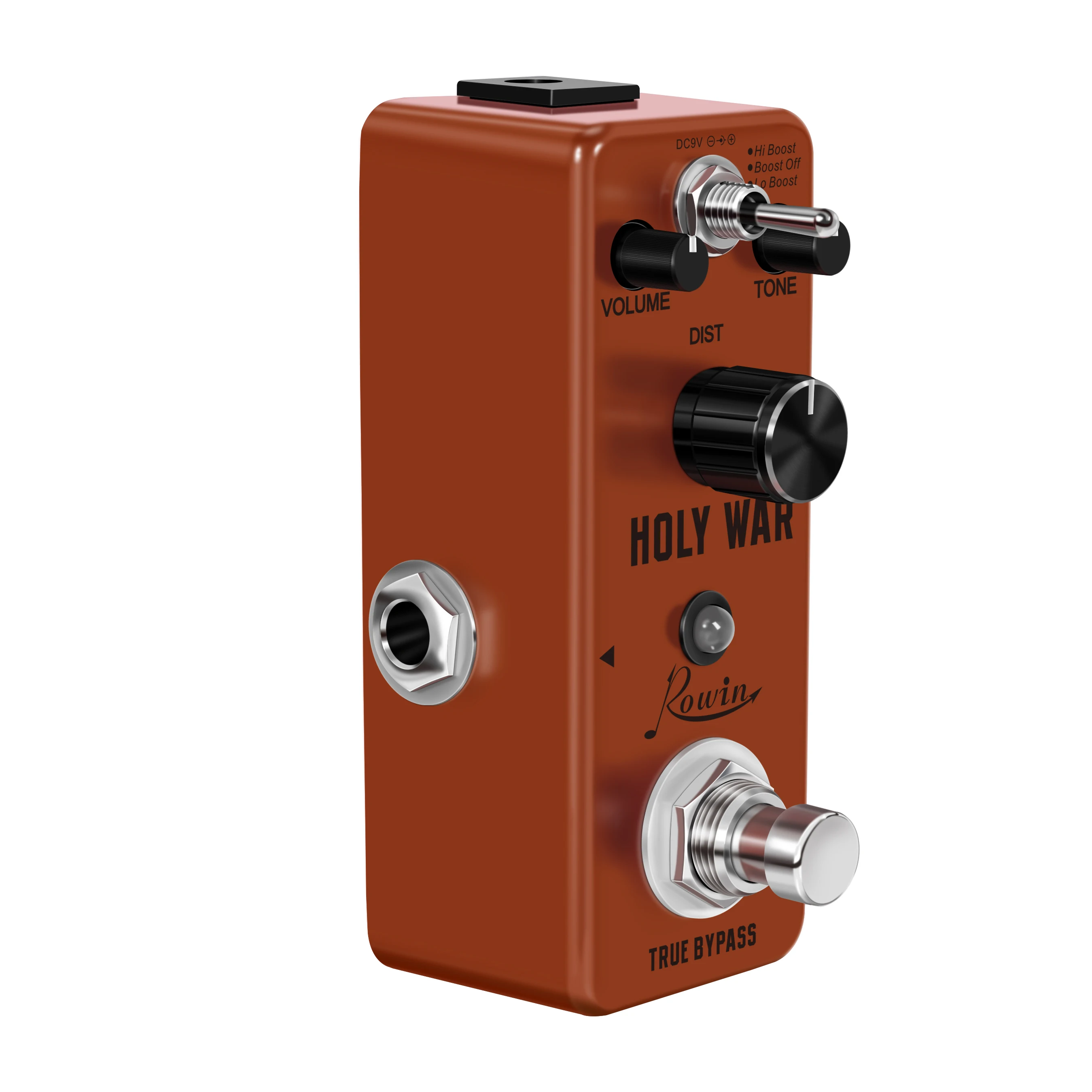 

Rowin Holy War Pedal Multiefectos De Guitarra Parts Accessories Analog Heavy Metal Distortion Guitar Effect Pedal W/ True Bypass